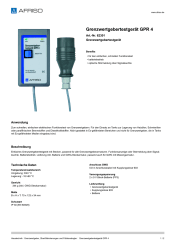 AFRISO_GRENZWERTGEBERTESTGERAET-GPR-4-GRENZWERTGEBERTESTGERAET_62301_DEU_DEU.PDF