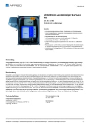 AFRISO_UNTERDRUCK-LECKANZEIGER-EUROVAC-NV-UNTERDRUCK-LECKANZEIGER_43782_DEU_DEU.PDF