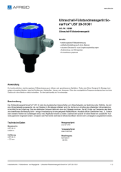 AFRISO_ULTRASCHALL-FUELLSTANDMESSGERAET-SONARFOX--UST-20-31O01-ULTRASCHALL-FUELLSTANDME_33560_DEU_DEU.PDF