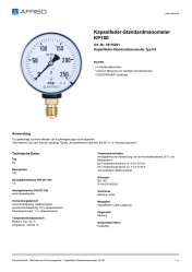 AFRISO_KAPSELFEDER-STANDARDMANOMETER-KP100-KAPSELFEDER-STANDARDMANOMETER-TYP-D2_35116201_DEU_CHE.PDF