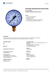 AFRISO_ROHRFEDER-STANDARDMANOMETER-RF63-ROHRFEDER-STANDARDMANOMETER-TYP-D1_85110101_DEU_CHE.PDF