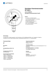 AFRISO_ROHRFEDER-CHEMIEMANOMETER-RF100CH-ROHRFEDER-CHEMIEMANOMETER-TYP-D4_85220412_DEU_CHE.PDF