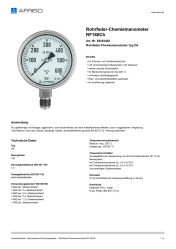 AFRISO_ROHRFEDER-CHEMIEMANOMETER-RF160CH-ROHRFEDER-CHEMIEMANOMETER-TYP-D4_85253402_DEU_CHE.PDF