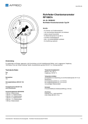 AFRISO_ROHRFEDER-CHEMIEMANOMETER-RF160CH-ROHRFEDER-CHEMIEMANOMETER-TYP-D4_85266432_DEU_CHE.PDF