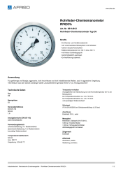 AFRISO_ROHRFEDER-CHEMIEMANOMETER-RF63CH-ROHRFEDER-CHEMIEMANOMETER-TYP-D9_85114912_DEU_CHE.PDF