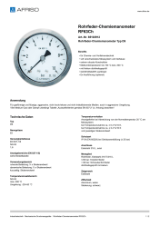 AFRISO_ROHRFEDER-CHEMIEMANOMETER-RF63CH-ROHRFEDER-CHEMIEMANOMETER-TYP-D9_85103912_DEU_CHE.PDF
