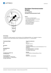 AFRISO_ROHRFEDER-CHEMIEMANOMETER-RF50CH-ROHRFEDER-CHEMIEMANOMETER-TYP-D9_85067912_DEU_CHE.PDF