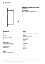 AFRISO_ROHRFEDER-FEINMESSMANOMETER-RF160CHF-ROHRFEDER-FEINMESSMANOMETER-TYP-D4_85710432_DEU_CHE.PDF