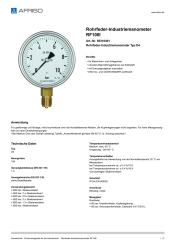 AFRISO_ROHRFEDER-INDUSTRIEMANOMETER-RF100I-ROHRFEDER-INDUSTRIEMANOMETER-TYP-D4_85316401_DEU_CHE.PDF