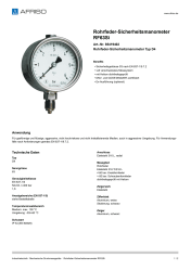 AFRISO_ROHRFEDER-SICHERHEITSMANOMETER-RF63SI-ROHRFEDER-SICHERHEITSMANOMETER-TYP-D4_85419402_DEU_CHE.PDF