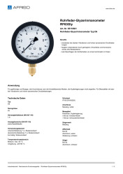 AFRISO_ROHRFEDER-GLYZERINMANOMETER-RF63GLY-ROHRFEDER-GLYZERINMANOMETER-TYP-D6_85118601_DEU_CHE.PDF