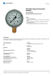 AFRISO_ROHRFEDER-GLYZERINMANOMETER-RF80GLY-ROHRFEDER-GLYZERINMANOMETER-TYP-D7_85151701_DEU_CHE.PDF