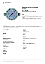 AFRISO_ROHRFEDER-GLYZERINMANOMETER-RF63GLY-ROHRFEDER-GLYZERINMANOMETER-TYP-D7_85101751_DEU_CHE.PDF