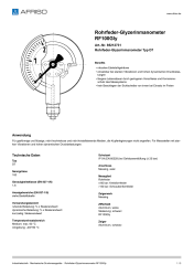 AFRISO_ROHRFEDER-GLYZERINMANOMETER-RF100GLY-ROHRFEDER-GLYZERINMANOMETER-TYP-D7_85212731_DEU_CHE.PDF