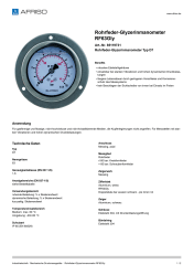 AFRISO_ROHRFEDER-GLYZERINMANOMETER-RF63GLY-ROHRFEDER-GLYZERINMANOMETER-TYP-D7_85119731_DEU_CHE.PDF
