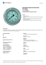 AFRISO_ROHRFEDER-GLYZERINMANOMETER-RF100GLY-ROHRFEDER-GLYZERINMANOMETER-TYP-D8_85206831_DEU_CHE.PDF