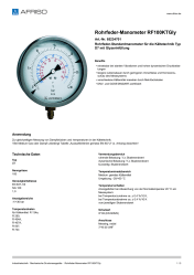 AFRISO_ROHRFEDER-MANOMETER-RF100KTGLY-ROHRFEDER-STANDARDMANOMETER-FUER-DIE-KAELTETECHNI_85234701_DEU_CHE.PDF