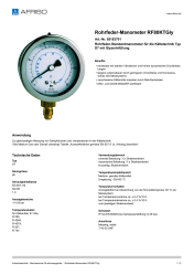 AFRISO_ROHRFEDER-MANOMETER-RF80KTGLY-ROHRFEDER-STANDARDMANOMETER-FUER-DIE-KAELTETECHNIK_85183701_DEU_CHE.PDF