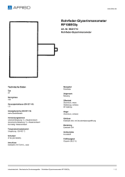 AFRISO_ROHRFEDER-GLYZERINMANOMETER-RF100EGLY-ROHRFEDER-GLYZERINMANOMETER_85221712_DEU_CHE.PDF