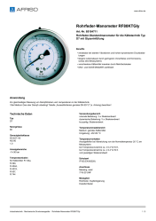 AFRISO_ROHRFEDER-MANOMETER-RF80KTGLY-ROHRFEDER-STANDARDMANOMETER-FUER-DIE-KAELTETECHNIK_85184711_DEU_CHE.PDF