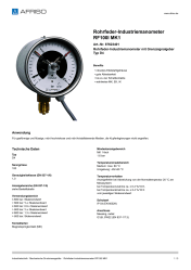 AFRISO_ROHRFEDER-INDUSTRIEMANOMETER-RF100I-MK1-ROHRFEDER-INDUSTRIEMANOMETER-MIT-GRENZSI_87623401_DEU_CHE.PDF