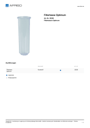 AFRISO_FILTERTASSE-OPTIMUM-FILTERTASSEN-OPTIMUM_20258_DEU_CHE.PDF
