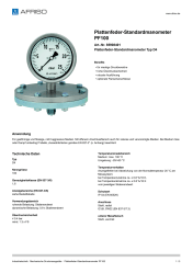 AFRISO_PLATTENFEDER-STANDARDMANOMETER-PF100-PLATTENFEDER-STANDARDMANOMETER-TYP-D4_85908401_DEU_CHE.PDF