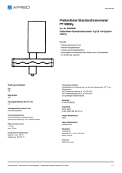 AFRISO_PLATTENFEDER-STANDARDMANOMETER-PF160GLY-PLATTENFEDER-STANDARDMANOMETER-TYP-D8-MI_85968801_DEU_CHE.PDF