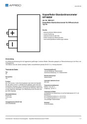 AFRISO_KAPSELFEDER-STANDARDMANOMETER-KP160DIF-KAPSELFEDER-STANDARDMANOMETER-FUER-DIFFER_35613411_DEU_CHE.PDF