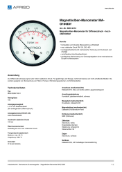 AFRISO_MAGNETKOLBEN-MANOMETER-MAG100DIF-MAGNETKOLBEN-MANOMETER-FUER-DIFFERENZDRUCK---HO_88014312_DEU_CHE.PDF