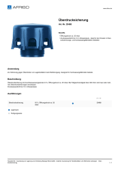 AFRISO_UEBERDRUCKSICHERUNG_20466_DEU_CHE.PDF
