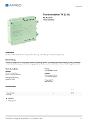 AFRISO_TRENNVERSTAERKER-TV-22-GL-TRENNVERSTAERKER_53701_DEU_CHE.PDF