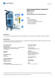 AFRISO_DRUCKMESSUMFORMER-HYDROFOX--DMU-07-FG-DRUCKMESSUMFORMER-FUER-FUELLSTANDMESSUNG_31821_DEU_CHE.PDF
