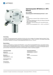 AFRISO_GASMESSSYSTEM-MF420-EX-2-1--WT--ETHANOL-GASMESSSYSTEM-MIT-EX-ZULASSUNG-FUER-ZONE_69034_DEU_CHE.PDF