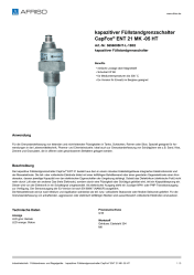 AFRISO_KAPAZITIVER-FUELLSTANDGRENZSCHALTER-CAPFOX--ENT-21-MK--05-HT-KAPAZITIVER-FUELLST_5656005HT-L-1B02_DEU_CHE.PDF