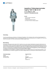 AFRISO_KAPAZITIVER-FUELLSTANDGRENZSCHALTER-CAPFOX--ENT-21-MS--21-HT-KAPAZITIVER-FUELLST_5656021HT-L-2B02_DEU_CHE.PDF