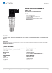 AFRISO_DATA-SHEET_PRESSURE-TRANSDUCERS_DMU-01_31617_ENG_GBR.PDF