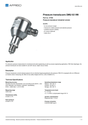 AFRISO_DATA-SHEET_PRESSURE-TRANSDUCERS_DMU-03-VM_31165_ENG_GBR.PDF