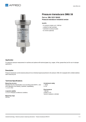 AFRISO_DATA-SHEET_PRESSURE-TRANSDUCERS_DMU-30_DMU-30211160402_ENG_GBR.PDF