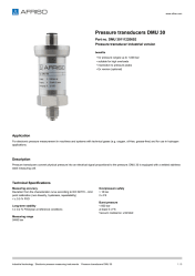 AFRISO_DATA-SHEET_PRESSURE-TRANSDUCERS_DMU-30_DMU-30111220602_ENG_GBR.PDF