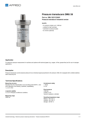 AFRISO_DATA-SHEET_PRESSURE-TRANSDUCERS_DMU-30_DMU-30211230401_ENG_GBR.PDF