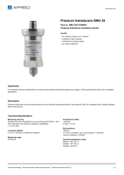 AFRISO_DATA-SHEET_PRESSURE-TRANSDUCERS_DMU-30_DMU-30111240601_ENG_GBR.PDF