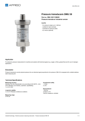 AFRISO_DATA-SHEET_PRESSURE-TRANSDUCERS_DMU-30_DMU-30211190602_ENG_GBR.PDF