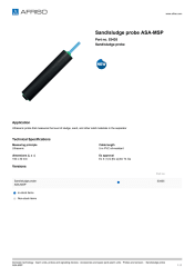 AFRISO_DATA-SHEET_SAND-SLUDGE-PROBE_ASA-MSP_53435_ENG_GBR.PDF
