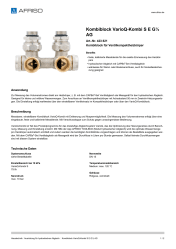 AFRISO_DATENBLATT_KOMBIBLOCK_VARIOQ-KOMBI-S_E-G1-2-AG_423-821_DEU_CHE.PDF