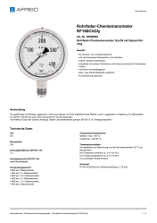 AFRISO_DATENBLATT_ROHRFEDER-CHEMIEMANOMETER_RF160CHGLY_85260802_DEU_CHE.PDF