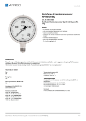AFRISO_DATENBLATT_ROHRFEDER-CHEMIEMANOMETER_RF160CHGLY_85257802_DEU_CHE.PDF