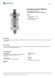 AFRISO_DATENBLATT_DRUCKMESSUMFORMER_DMU-30_DMU-30211170202_DEU_CHE.PDF