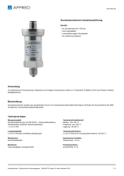 AFRISO_DATENBLATT_DRUCKMESSUMFORMER-INDUSTRIEAUSFUEHRUNG_DMU30-PVC-KABEL--2-LEITER-STANDARD-G1-2B_P62485_DEU_DEU.PDF
