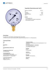AFRISO_DATENBLATT_KAPSELFEDER-STANDARDMANOMETER-TYP-D3_KP100-D301_P15124_DEU_CHE.PDF